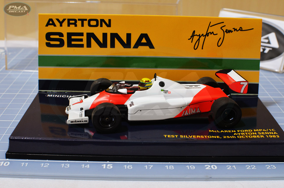 AYRTON SENNA 1983 MCLAREN MP4/1C 1:43